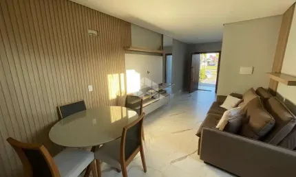 Casa bairro santorini, 02 dormitórios, suíte 02 vagas