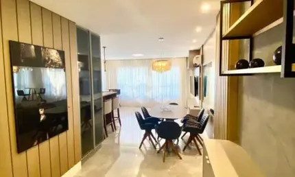 Apartamento 02 suítes, 95 m² área privativa, mobiliado, amplo living,  no bairrro navengantes em capão da canoa/rs.