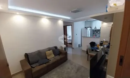 Apartamento 02 quartos com vaga de garagem,  à venda, bairro areias, são josé sc