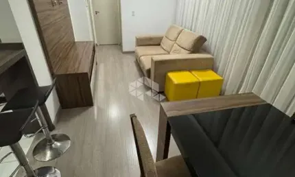 Apartamento mobiliado à venda, 2 dormitórios, 1 vaga, condomínio verdi, humaitá, porto alegre