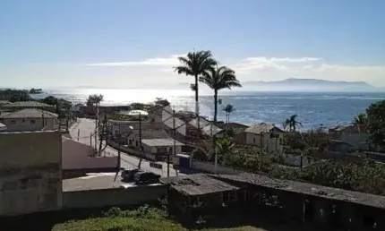 Apartamento com vista para o mar 100 mts da praia de fora palhoça - sc