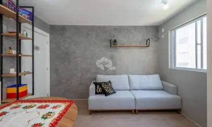 Apartamento 2 dormitórios, mobiliado, infra completa no bairro centro- canoas