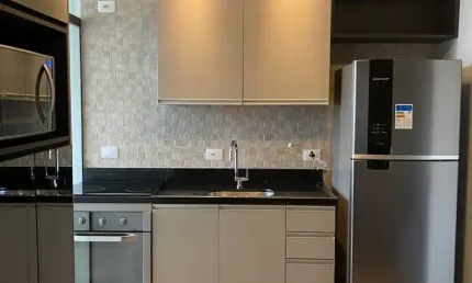 Loft mobiliado com 43m² para locação no pq. monte líbano, mogi das cruzes/sp