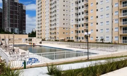 Apartamento para locação no Mogilar – Mogi das Cruzes/SP | 49m², 2 dorms, lazer completo
