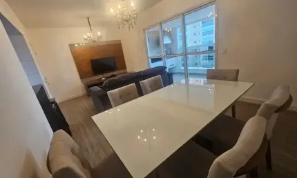 Apartamento mobiliado para locação na praça do Habibs, Mogi das Cruzes | 88m², 3 dorms,  lazer completo
