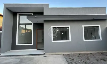 Casa linear  com quintal – enseada, rio das ostras/rj