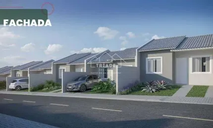 Casa em condomínio fechado com 2 quartos à venda na Avenida Rio Amazonas, 4064, Estados, Fazenda Rio Grande