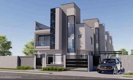 Lindos sobrados com 3 quartos com 3 banheiros com 128 m² no bairro Capão Raso