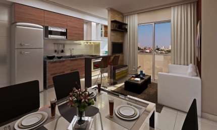Apartamento 2 dormitórios 1 vaga Residencial Santorini Vila Guilherme