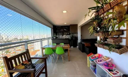 APARTAMENTO À VENDA 3 QUARTOS 1 SUÍTE 2 VAGAS 90M²  JARDIM PARAÍSO SP