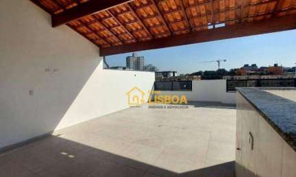 Cobertura com 2 dormitórios à venda, 122 m² por R$ 579.000,00 - Vila Bela Vista - Santo André/SP
