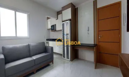 Apartamento com 2 dormitórios à venda, 55 m² por R$ 375.000,00 - Campestre - Santo André/SP