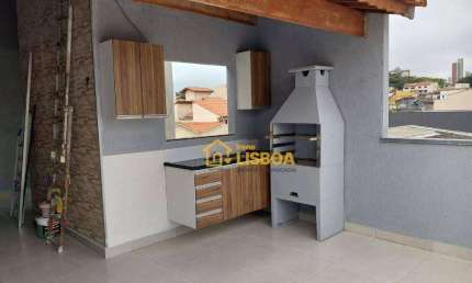 Cobertura com 2 dormitórios à venda, 88 m² por R$ 424.000,00 - Vila Alice - Santo André/SP