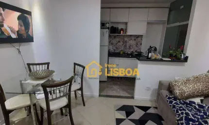 Apartamento com 2 dormitórios à venda, 45 m² por r$ 280.000,00 - jardim utinga - santo andré/sp