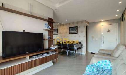 Apartamento com 3 dormitórios à venda, 70 m² por R$ 498.900,00 - Parque Erasmo Assunção - Santo André/SP