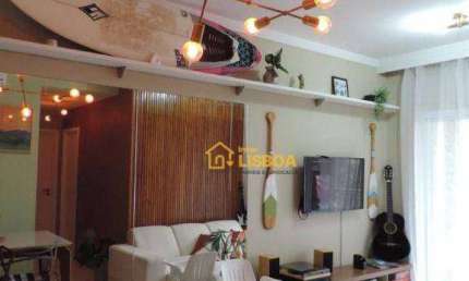 Apartamento com 2 dormitórios à venda, 57 m² por R$ 580.000,00 - Jardim São Pedro - Mogi das Cruzes/SP