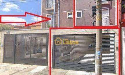 Cobertura com 2 dormitórios à venda, 60 m² por R$ 360.000,00 - Vila América - Santo André/SP