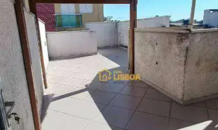 Cobertura à venda, 73 m² por r$ 330.000,00 - vila junqueira - santo andré/sp