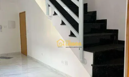 Cobertura à venda, 91 m² por R$ 477.000,00 - Vila Homero Thon - Santo André/SP