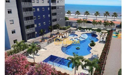 Apartamento com 2 dormitórios à venda, 47 m² por R$ 353.200,00 - Vila Atlântica - Mongaguá/SP