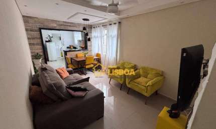 Apartamento com 2 dormitórios à venda, 72 m² por R$ 360.000,00 - Ocian - Praia Grande/SP