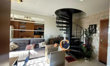 Cobertura  triplex  -    com 144m -  3 dormitórios - 1 vaga