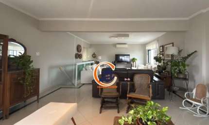 Cobertura Duplex - quadra praia - Embaré  Santos - 255m
