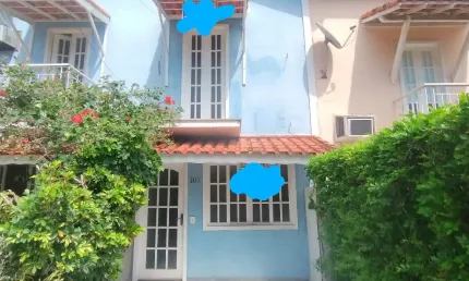 Casa em condomínio fechado na estrada do mendanha , 2 quartos