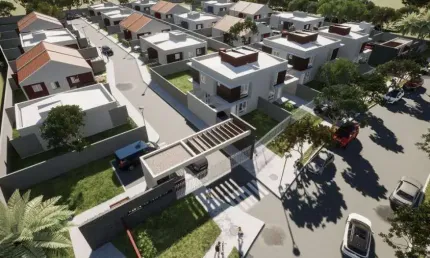 Casa Residencial com 3 quartos  à venda, 59.08 m2 por R$315000.00  - Embu - Colombo/PR