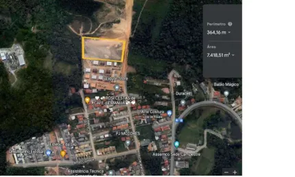 Terreno à venda, 2413.01 m2 por R$540000.00  - Embu - Colombo/PR