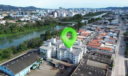 Apartamento à venda, 3 quartos, 1 vaga, Revoredo - Tubarão/SC