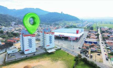 Apartamento para aluguel, 2 quartos, 1 vaga, São João (Margem Esquerda) - Tubarão/SC