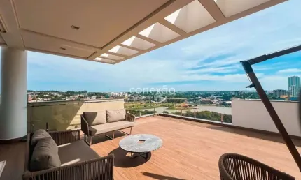 Apartamento altissimo padrão à venda no lago municipal, centro, toledo/pr