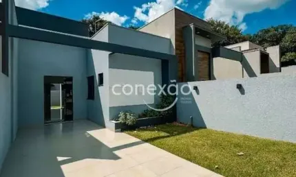 Casa à venda com 1 suíte + 1 quarto, com sobra de terreno, jardim coopagro, toledo/pr