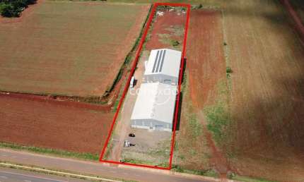 Área Industrial com 2 Barracões à venda na BR 163 - TOLEDO/PR