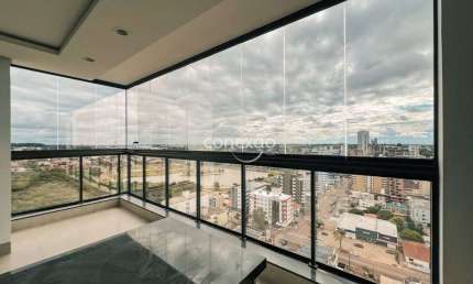 Apartamento para locação vista lago com 1 suíte + 2 quartos, CENTRO - TOLEDO/PR