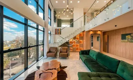 Duplex alto padrão para venda com 1 suíte master + 2 demi suítes, JD. LA SALLE - TOLEDO/PR
