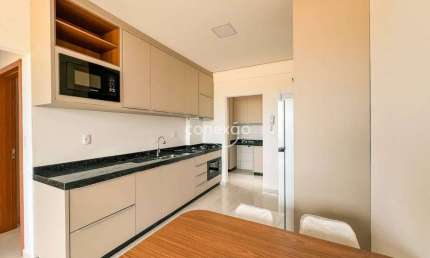 Apartamento Mobiliado para locação com cozinha equipada, 2 quartos, BIOPARK - TOLEDO/PR