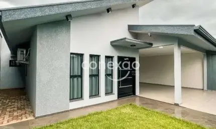 Casa à venda sozinha no terreno com edícula e com 1 suíte + 2 quartos, VILA PIONEIRO - TOLEDO/PR