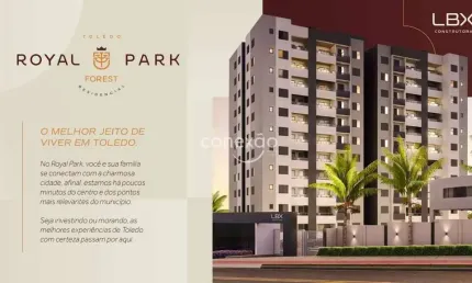 Apartamento com 2 quartos à Venda, Residencial Royal Park, com home clube, JARDIM CONCÓRDIA, TOLEDO/PR