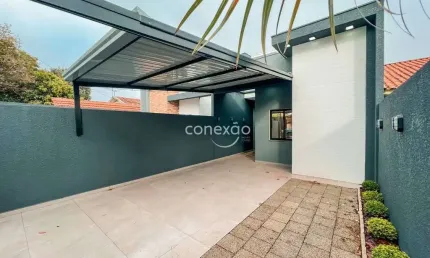 Casa semimobiliada para locação, com 1 suíte + 2 quartos, JD. COOPAGRO - TOLEDO/PR