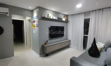 Apartamento mobiliado à venda no estreito – andar alto com vista privilegiada