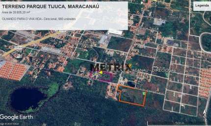 Terreno à venda, 9600 m² por R$ 1.440.000,00 - Parque Tijuca - Maracanaú/CE