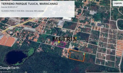 Terreno à venda, 28605 m² por R$ 9.000.000,00 - Parque Tijuca - Maracanaú/CE