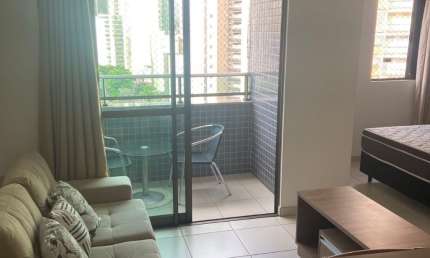 Apartamento com 1 quarto para alugar na Avenida Conselheiro Aguiar, Boa Viagem, Recife
