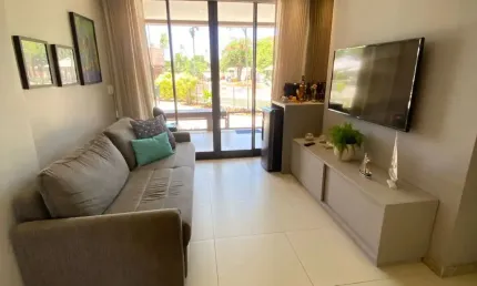 Flat Alto Padrão em Muro Alto – Mobiliado, Nascente e com 2 Vagas!