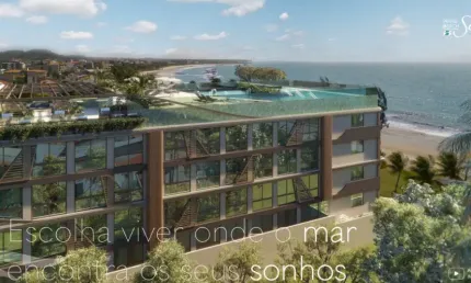 Descubra um novo jeito de viver ou investir com estilo. pé na areia  com unidades a 299 mil