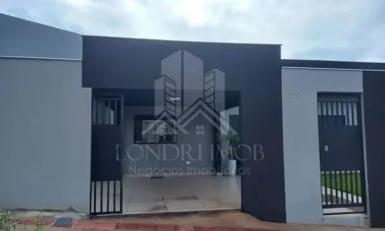 Casa para Venda em Londrina, Colúmbia, 3 dormitórios, 1 suíte, 2 banheiros, 1 vaga