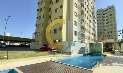 Apartamento para venda em serra, jardim atlântico, 2 dormitórios, 1 suíte, 2 banheiros, 1 vaga