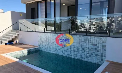 Casa moderna com piscina aquecida no Real Park Arujá á venda!!!